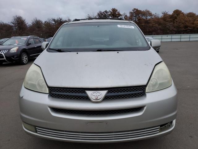 5TDZA22C54S003163 - 2004 TOYOTA SIENNA XLE BEIGE photo 5