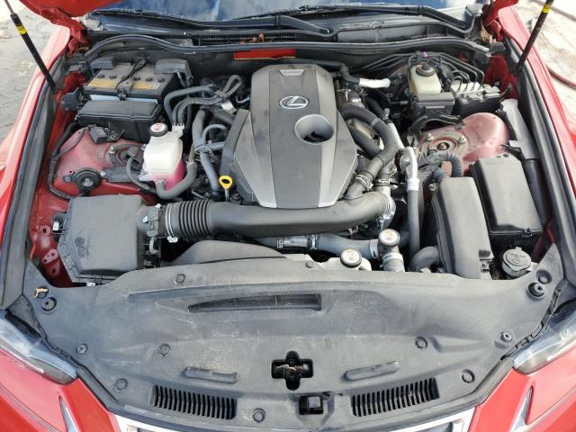 JTHAA1D29L5104351 - 2020 LEXUS IS 300 RED photo 11