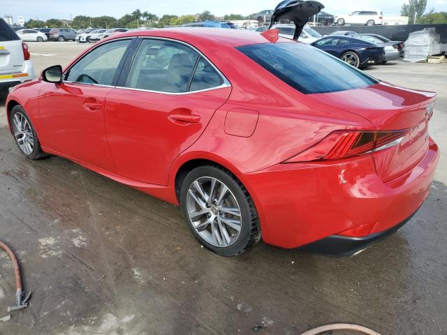 JTHAA1D29L5104351 - 2020 LEXUS IS 300 RED photo 2