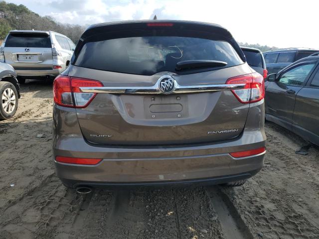 LRBFXBSA6HD117947 - 2017 BUICK ENVISION ESSENCE BROWN photo 6
