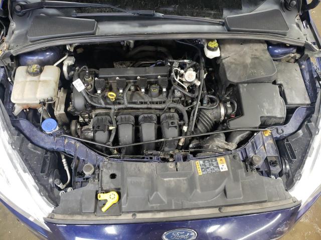 1FADP3N22HL331770 - 2017 FORD FOCUS TITANIUM BLUE photo 11