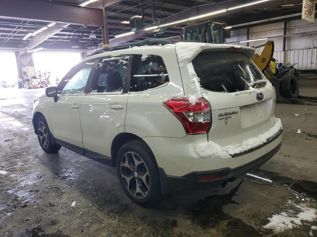 JF2SJGPC7EH420007 - 2014 SUBARU FORESTER 2.0XT TOURING WHITE photo 2