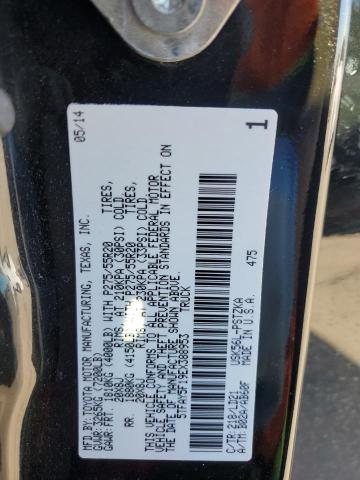 5TFAY5F19EX388953 - 2014 TOYOTA TUNDRA CREWMAX PLATINUM 黑色 照片 13