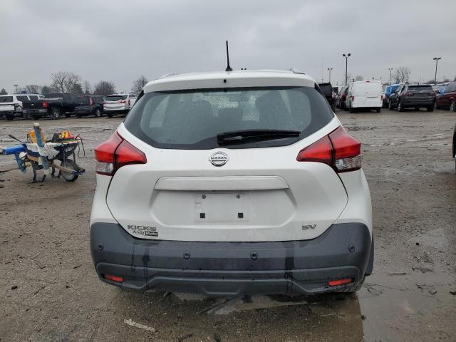 3N1CP5CV9LL537313 - 2020 NISSAN KICKS SV WHITE photo 6