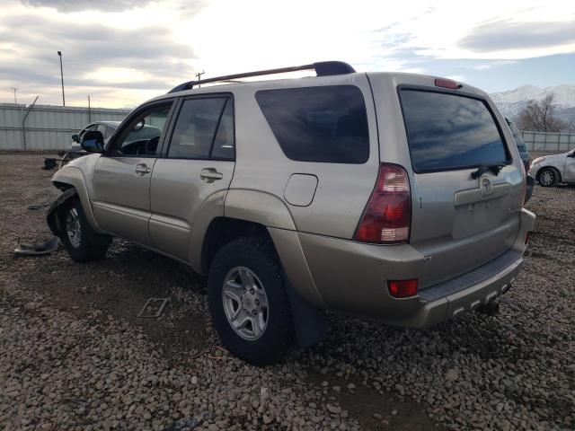 JTEBU14R850063619 - 2005 TOYOTA 4RUNNER SR5 BEIGE photo 2