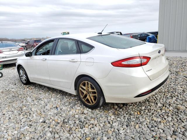 3FA6P0H70DR217129 - 2013 FORD FUSION SE WHITE photo 2