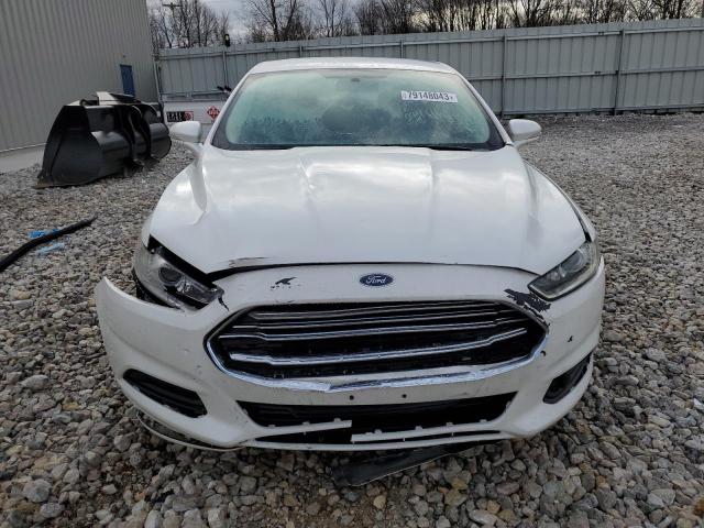 3FA6P0H70DR217129 - 2013 FORD FUSION SE WHITE photo 5