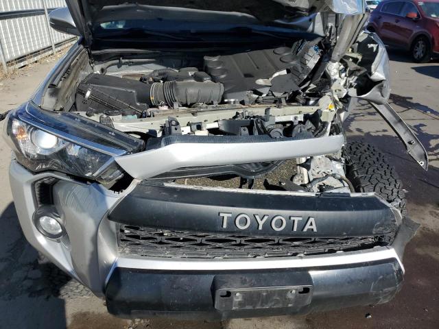 JTEBU5JR0K5634949 - 2019 TOYOTA 4RUNNER SR5 SILVER photo 12