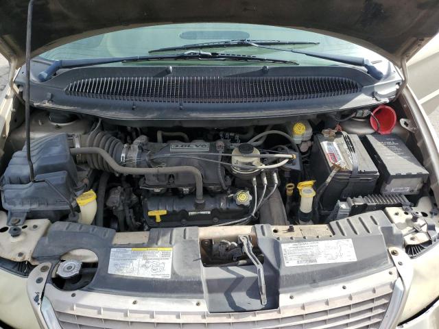 2C8GP74L52R714978 - 2002 CHRYSLER TOWN & COU EX GOLD photo 12