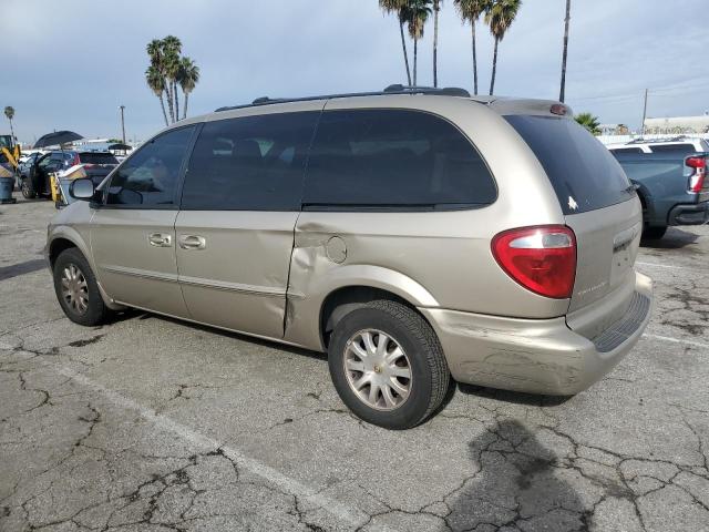 2C8GP74L52R714978 - 2002 CHRYSLER TOWN & COU EX GOLD photo 2