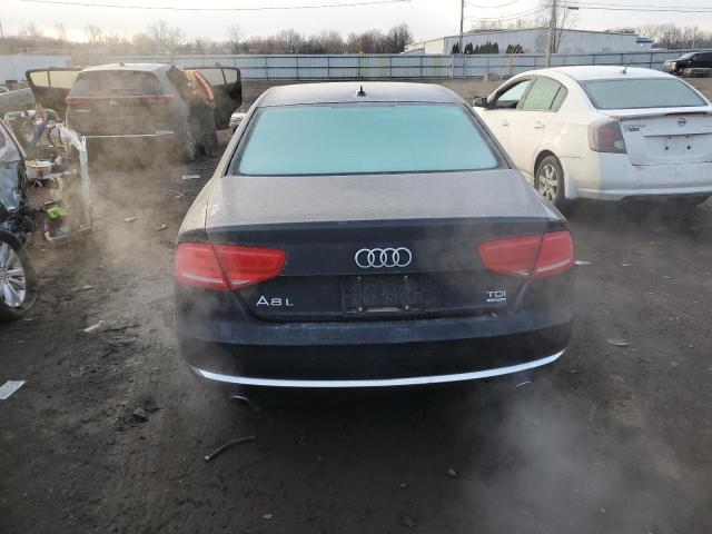 WAURMAFD6EN011362 - 2014 AUDI A8 L TDI QUATTRO BLUE photo 6