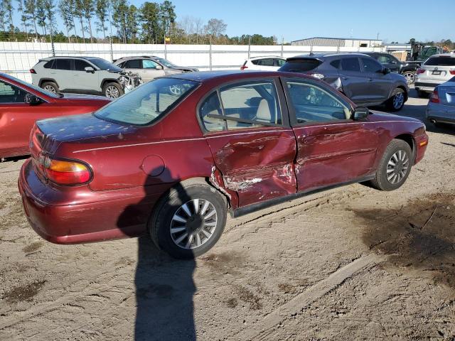 1G1ND52J52M549002 - 2002 CHEVROLET MALIBU BURGUNDY photo 3