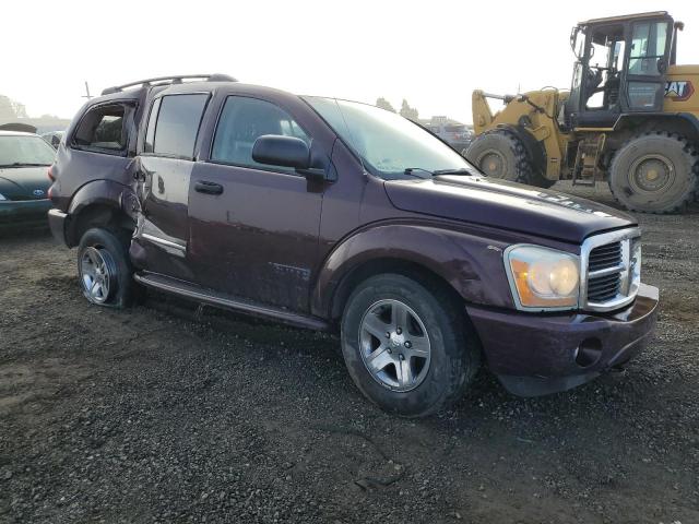 1D8HB58D15F537287 - 2005 DODGE DURANGO LIMITED BURGUNDY photo 4