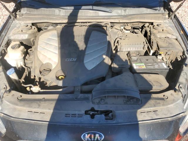 KNALN4D70F5196611 - 2015 KIA CADENZA PREMIUM BLACK photo 11