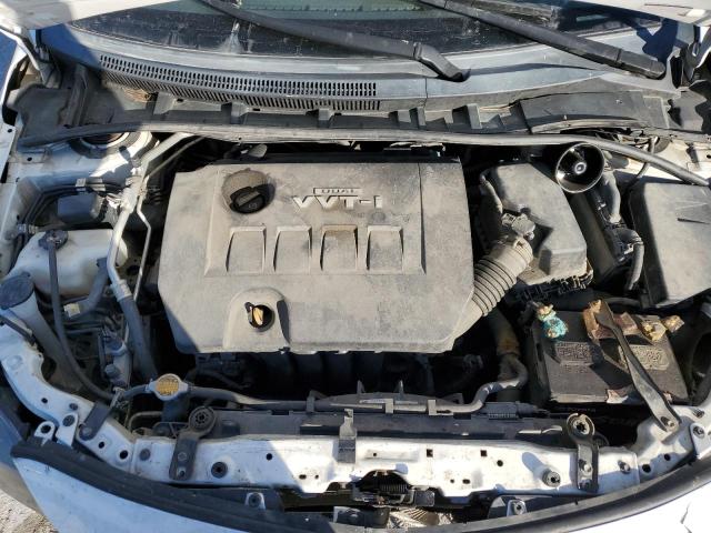 2T1BU4EE3AC476260 - 2010 TOYOTA COROALLA BASE WHITE photo 11