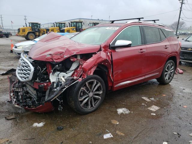 3GKALSEX1JL165786 - 2018 GMC TERRAIN DENALI RED photo 1