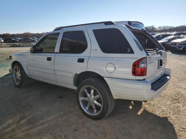 4S2CK58W924325145 - 2002 ISUZU RODEO S WHITE photo 2