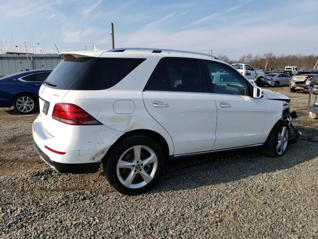 4JGDA5GBXKB214225 - 2019 MERCEDES-BENZ GLE 400 4MATIC WHITE photo 3