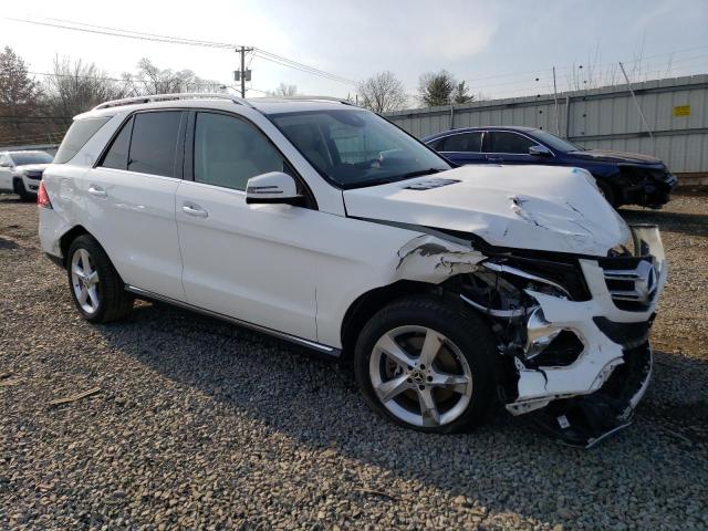 4JGDA5GBXKB214225 - 2019 MERCEDES-BENZ GLE 400 4MATIC WHITE photo 4