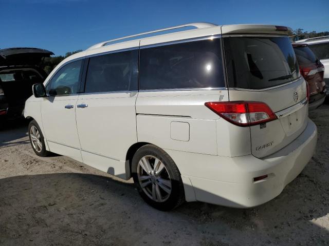 JN8AE2KPXB9004426 - 2011 NISSAN QUEST S WHITE photo 2