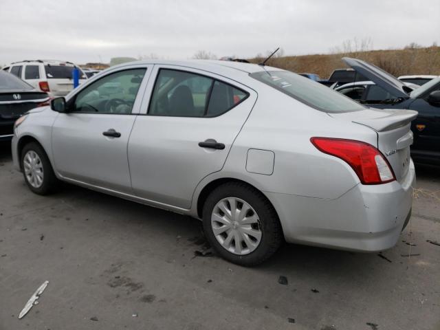 3N1CN7AP4HL894332 - 2017 NISSAN VERSA S SILVER photo 2