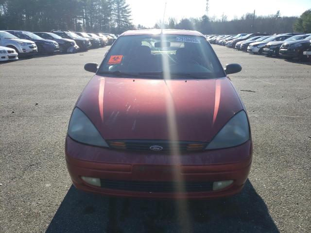 3FAFP37352R207189 - 2002 FORD FOCUS ZX5 RED photo 5