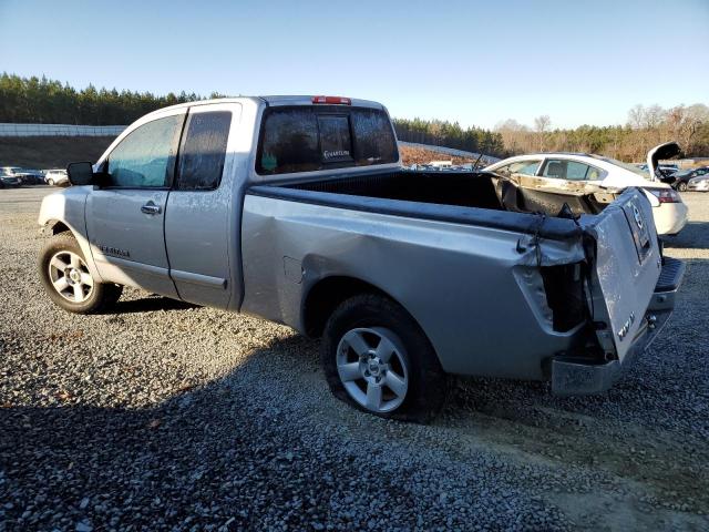 1N6AA06A76N535143 - 2006 NISSAN TITAN XE SILVER photo 2