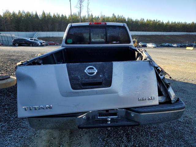 1N6AA06A76N535143 - 2006 NISSAN TITAN XE SILVER photo 6