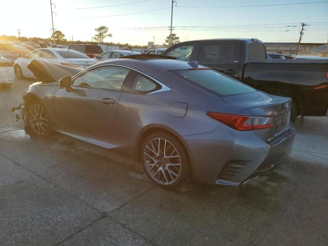 JTHSE5BC6F5002831 - 2015 LEXUS RC 350 GRAY photo 2