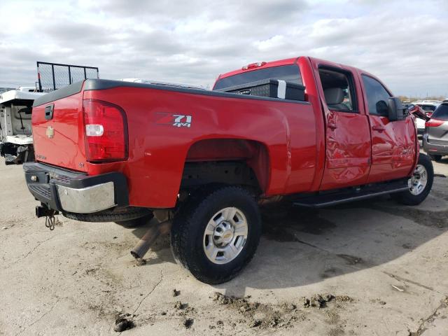 1GCHK23KX8F133492 - 2008 CHEVROLET SILVERADO K2500 HEAVY DUTY RED photo 3