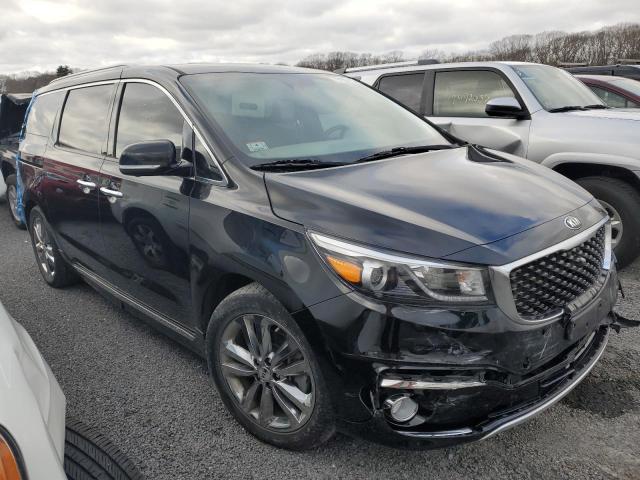 KNDME5C17J6399654 - 2018 KIA SEDONA SXL BLACK photo 4