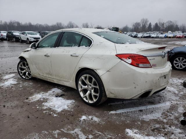2G4GV5GV0D9123769 - 2013 BUICK REGAL GS Ақ фото 2