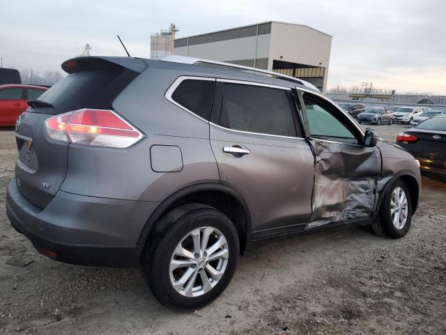 KNMAT2MT1GP673828 - 2016 NISSAN ROGUE S GRAY photo 3