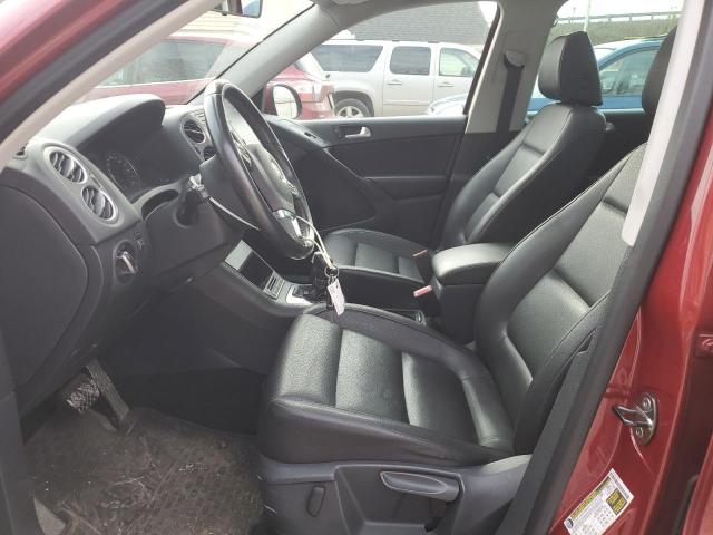 WVGBV7AX2BW001418 - 2011 VOLKSWAGEN TIGUAN LIM S RED photo 7