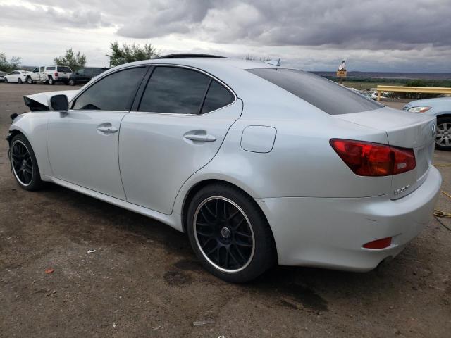 JTHBK262372030274 - 2007 LEXUS IS 250 WHITE photo 2