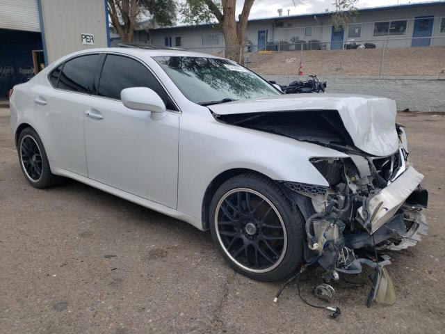 JTHBK262372030274 - 2007 LEXUS IS 250 WHITE photo 4