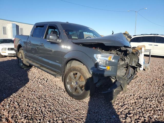 1FTEW1EG5GKD55728 - 2016 FORD F150 SUPERCREW CHARCOAL photo 4