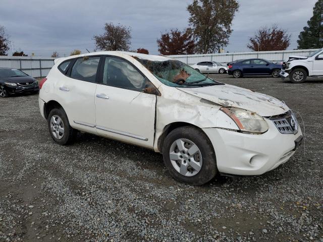 JN8AS5MTXDW536431 - 2013 NISSAN ROGUE S WHITE photo 4