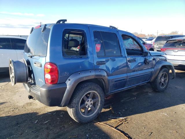 1J4GL48K93W663467 - 2003 JEEP LIBERTY SPORT BLUE photo 3