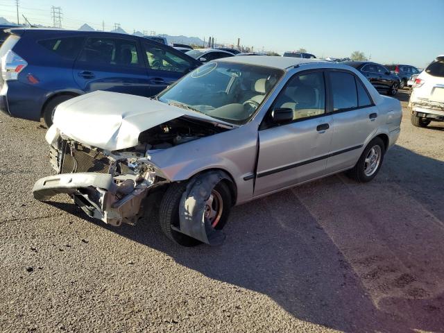 JM1BJ2223Y0286678 - 2000 MAZDA PROTEGE DX SILVER photo 1