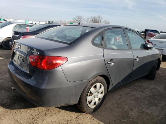 KMHDU46D69U593131 - 2009 HYUNDAI ELANTRA GLS GRAY photo 3