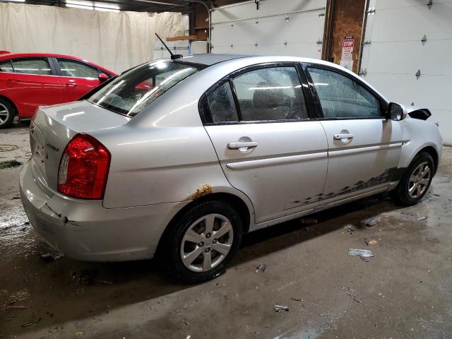 KMHCN4AC1BU607482 - 2011 HYUNDAI ACCENT GLS SILVER photo 3