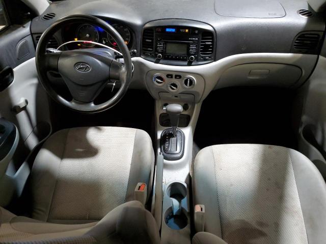 KMHCN4AC1BU607482 - 2011 HYUNDAI ACCENT GLS SILVER photo 8