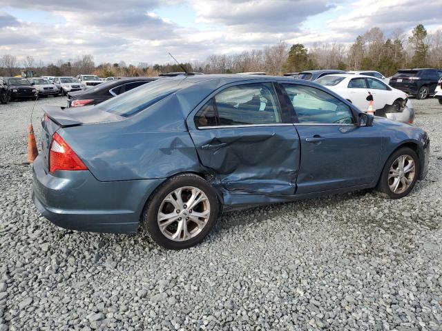 3FAHP0HAXCR274019 - 2012 FORD FUSION SE GRAY photo 3