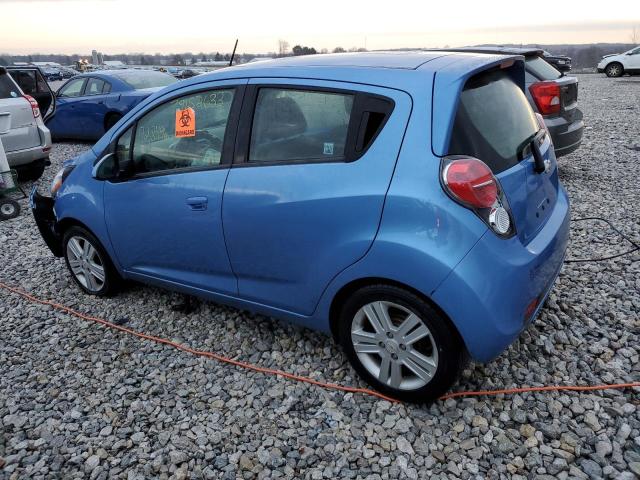 KL8CB6S94EC443742 - 2014 CHEVROLET SPARK LS BLUE photo 2