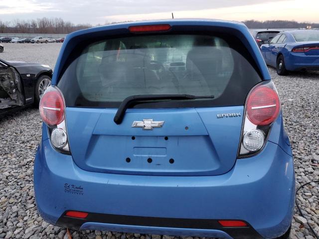 KL8CB6S94EC443742 - 2014 CHEVROLET SPARK LS BLUE photo 6