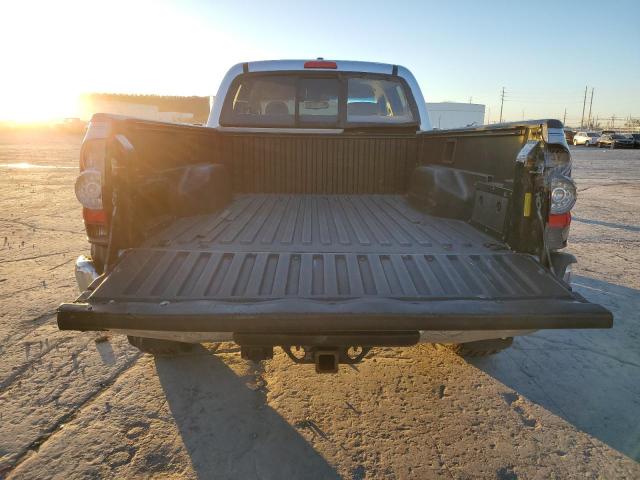 5TFMU4FN7BX001933 - 2011 TOYOTA TACOMA DOUBLE CAB LONG BED SILVER photo 6