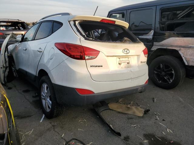 KM8JU3AC6DU557010 - 2013 HYUNDAI TUCSON GLS WHITE photo 2