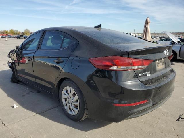 KMHD74LF6HU376514 - 2017 HYUNDAI ELANTRA SE BLACK photo 2