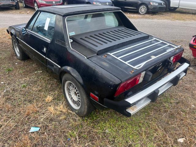 0049501 - 1976 FIAT X 1/9 BLACK photo 3